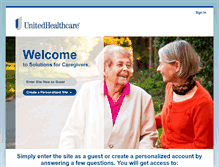 Tablet Screenshot of caregiverpartners.com